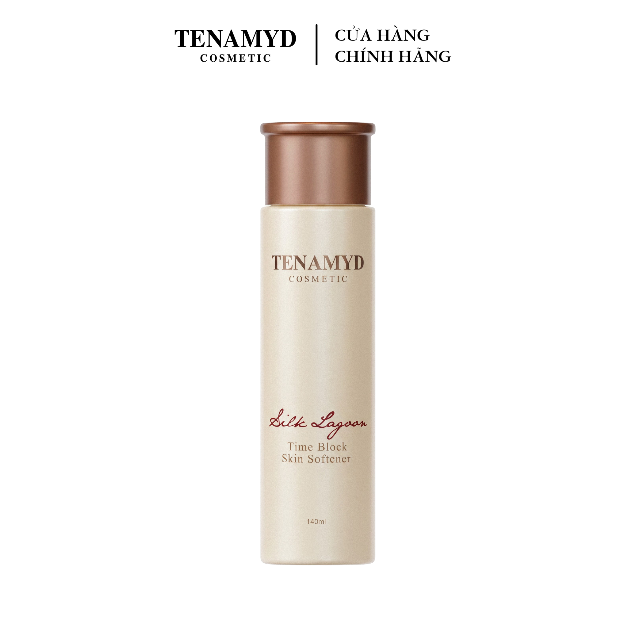 Nước dưỡng dành cho da lão hoá - TENAMYD SILK LAGOON TIME BLOCK SKIN SOFTENER/ Chai/ 140ml