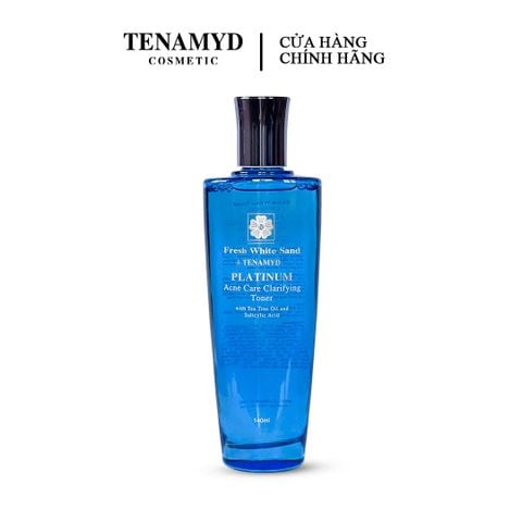Nước dưỡng dành cho da mụn - FRESH WHITE SAND BY TENAMYD PLATINUM ACNE CARE CLARIFYING TONER/ chai/ 140ml
