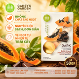 Hộp 50gr - Đu Đủ Sấy Phủ Socola