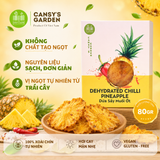Hộp 80gr - Vị Muối Ớt Dứa Sấy Dẻo
