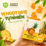 Hộp 80gr - Vị Muối Ớt Dứa Sấy Dẻo