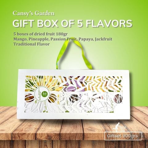 Gift Set Soft Dried Fruit 5 Flavors - 900gr