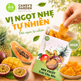 Hộp 80gr - Trái Cây Sấy Dẻo Mix 3 Loại Vị Truyền Thống
