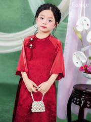 Set áo dài cách tân bé gái Econice Thanh An