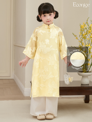 Set áo dài cách tân bé gái Econice Uyển Mai