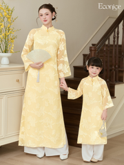 Set áo dài cách tân bé gái Econice Uyển Mai