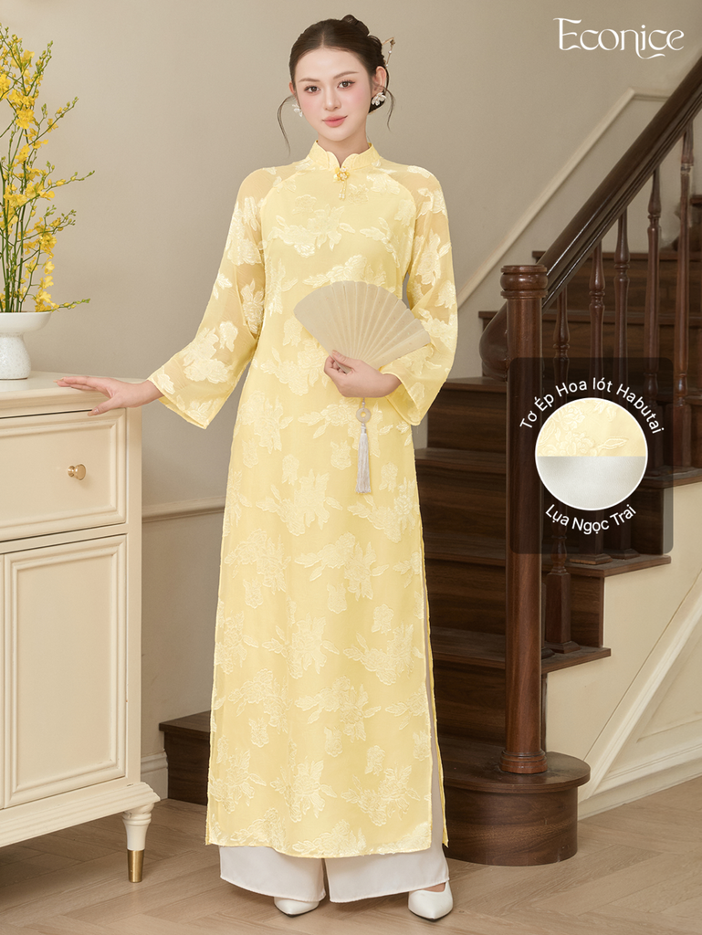 Set áo dài cách tân nữ Econice Uyển Mai