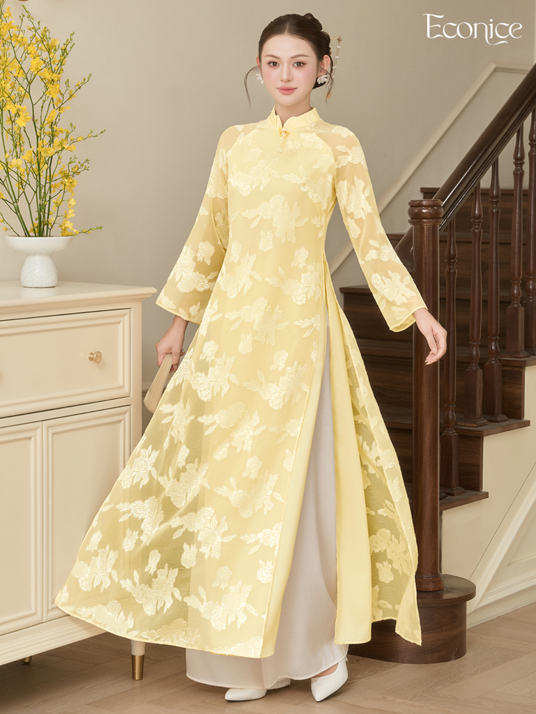 Set áo dài cách tân nữ Econice Uyển Mai