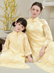 Set áo dài cách tân bé gái Econice Uyển Mai