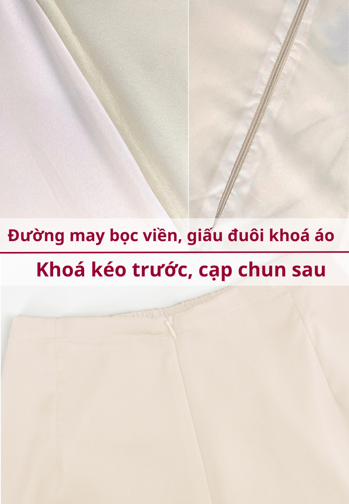 Set áo dài cách tân nữ Econice Thanh Ngọc