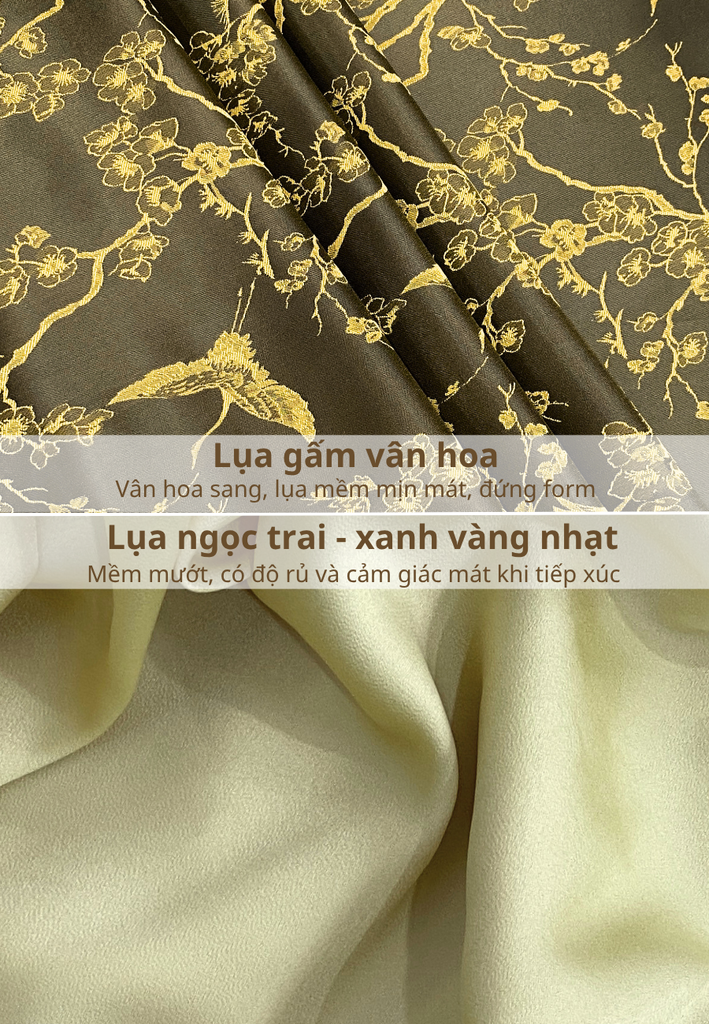 Set áo dài cách tân nữ Econice Kim Trân