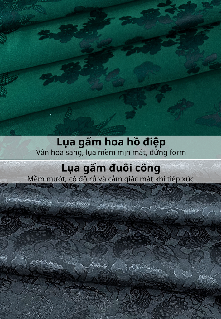 Set áo dài cách tân nữ Econice Diệp Sa