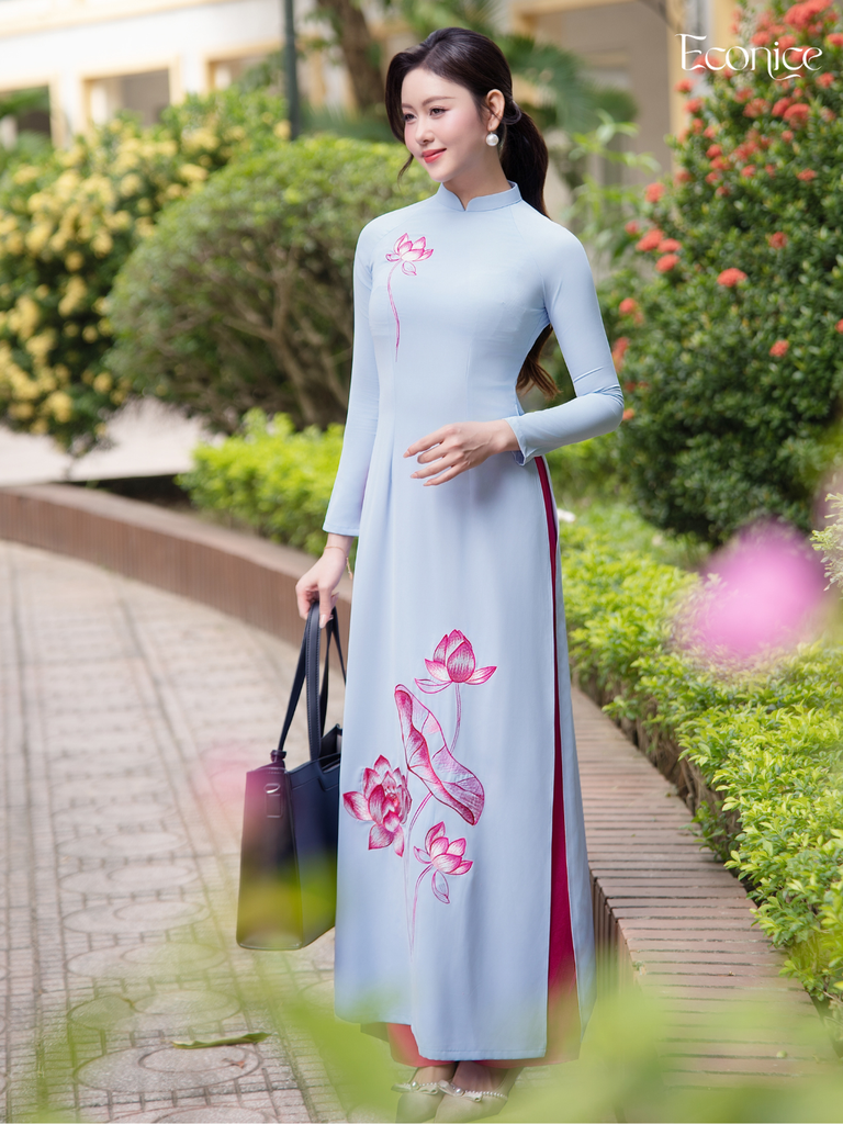 Set áo dài nữ truyền thống Econice Mai Trang