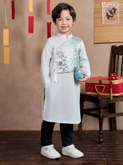 Áo dài cách tân bé trai Econice Đình Phong