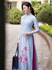 Set áo dài nữ truyền thống Econice Mai Trang