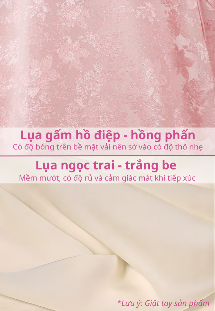 Set áo dài cách tân nữ Econice Xuân Ca