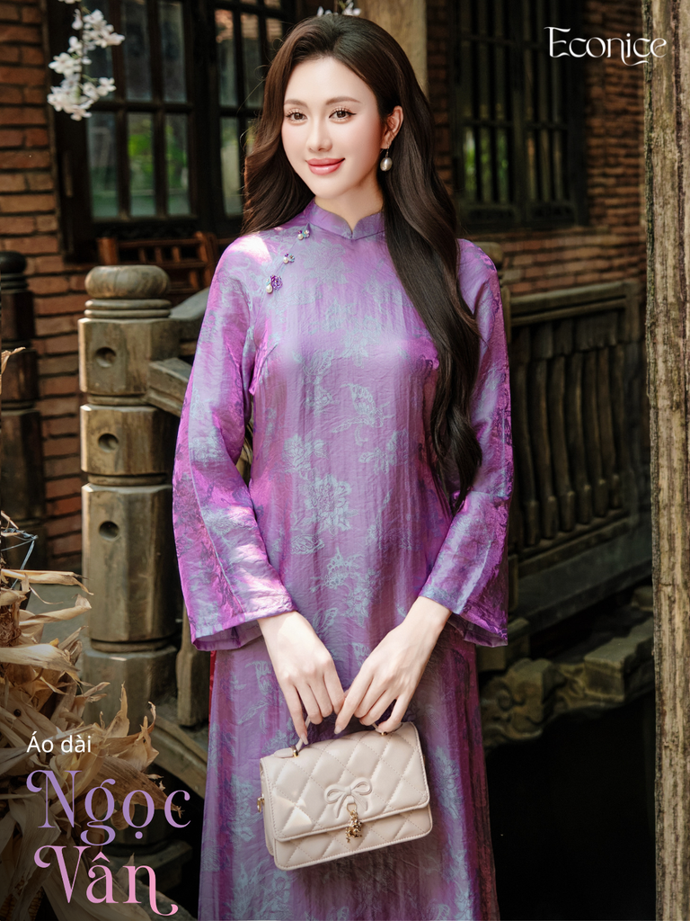 Set áo dài cách tân nữ Econice Ngọc Vân