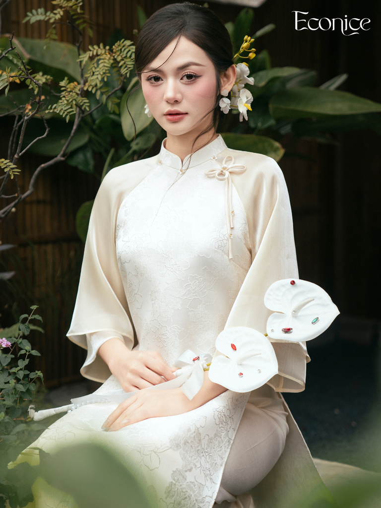 Set áo dài cách tân nữ Econice Thiên Kim