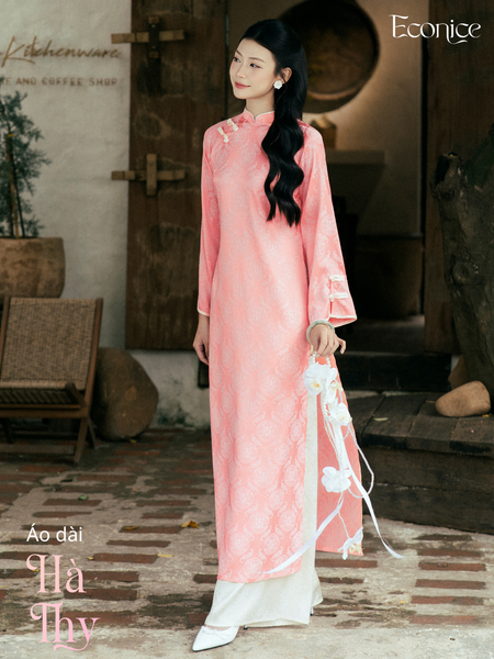 Set áo dài cách tân nữ Econice Hà Thy