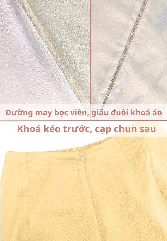 Set áo dài cách tân nữ Econice Như Yên