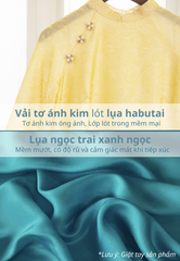 Set áo dài cách tân nữ Econice Cát Uyển