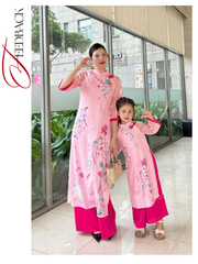 Set áo dài cách tân nữ Econice Minh Lan (new)