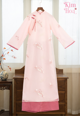 Set áo dài cách tân nữ Econice Kim Hoa