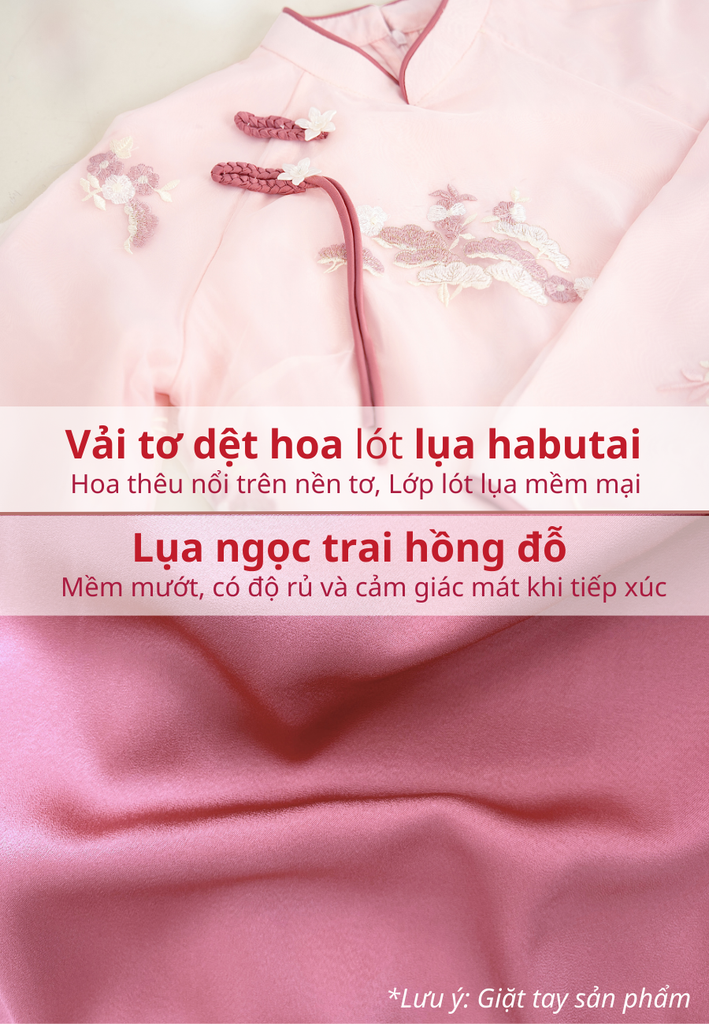 Set áo dài cách tân nữ Econice Kim Hoa