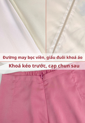 Set áo dài cách tân nữ Econice Kim Hoa