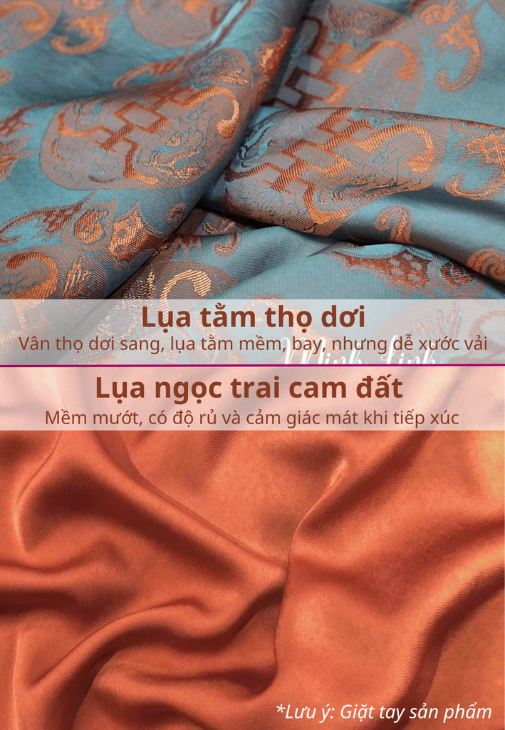 Set áo dài cách tân nữ Econice Ngọc Quyên