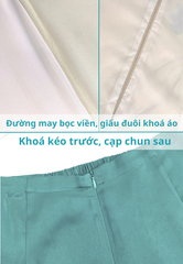 Set áo dài cách tân nữ Econice Lam Yên
