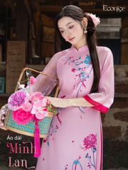 Set áo dài cách tân nữ Econice Minh Lan (new)