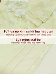 Set áo dài cách tân nữ Econice Quỳnh Hoa