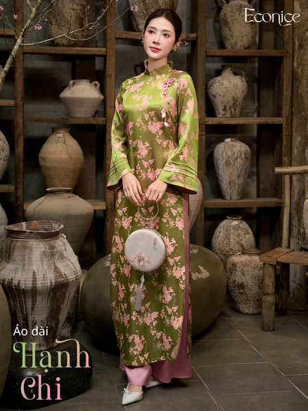 Set áo dài cách tân nữ Econice Hạnh Chi