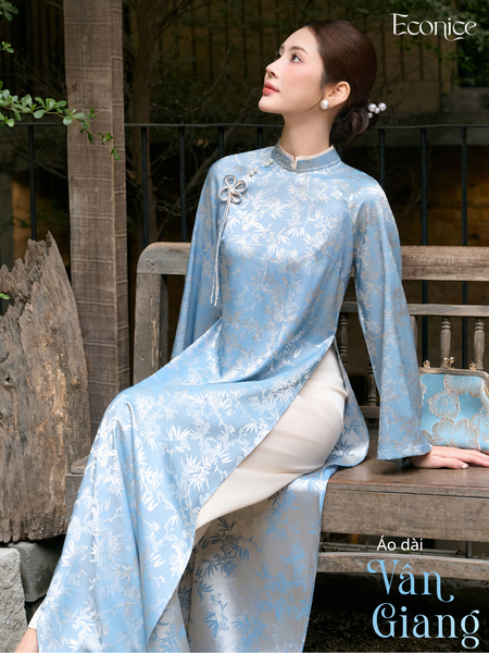 Set áo dài cách tân nữ Econice Vân Giang