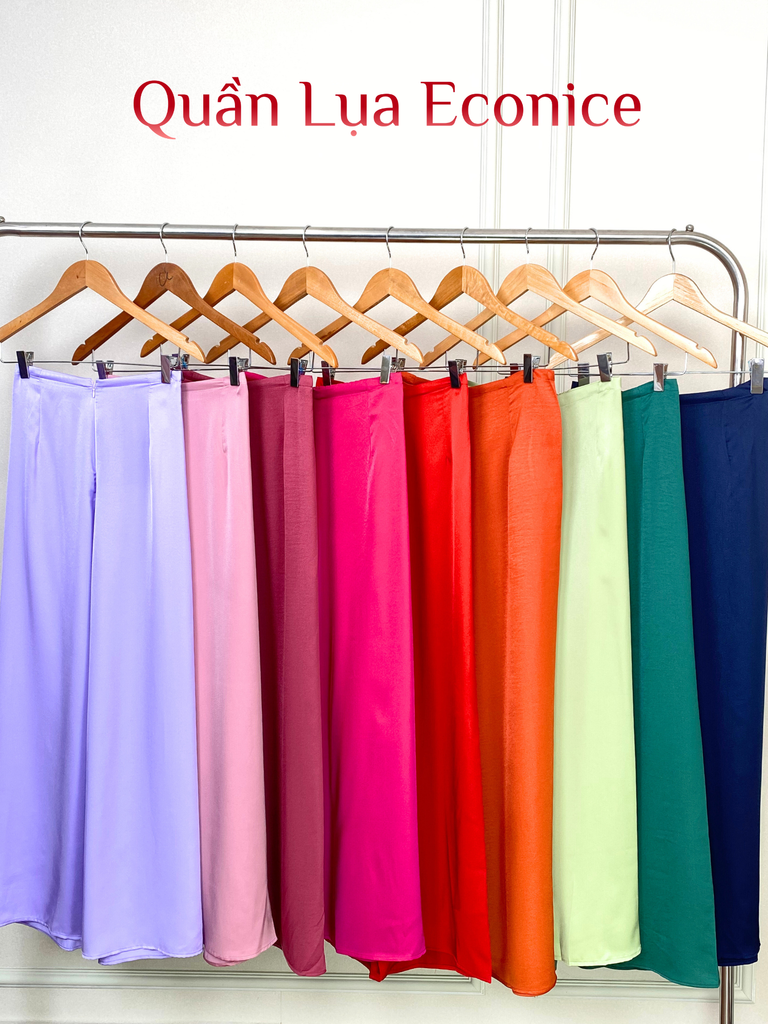 Quần lụa áo dài cách tân nữ Econice