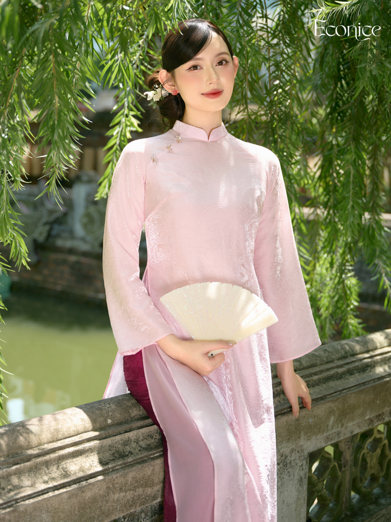 Set áo dài cách tân nữ Econice Tú Khuê