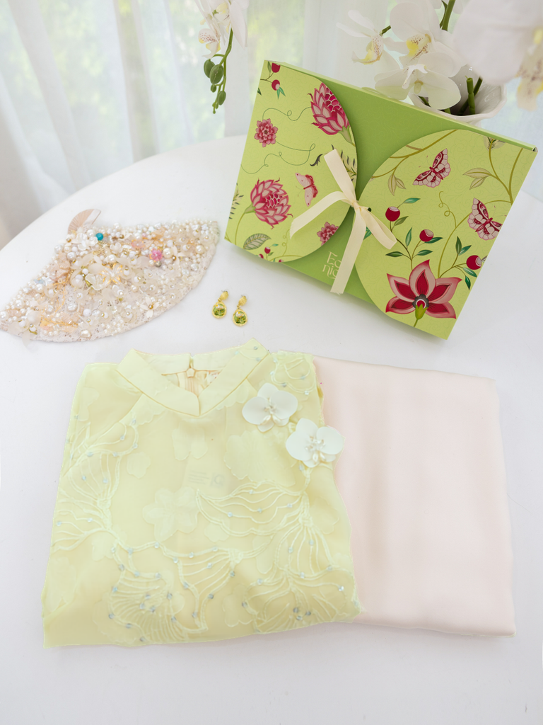 Set áo dài cách tân nữ Econice Quỳnh Hoa