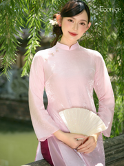 Set áo dài cách tân nữ Econice Tú Khuê