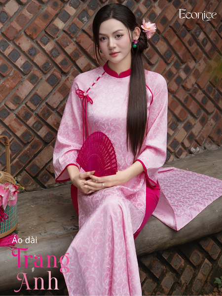 Set áo dài cách tân nữ Econice Trang Anh