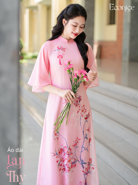 Set áo dài cách tân nữ Econice Lan Thy