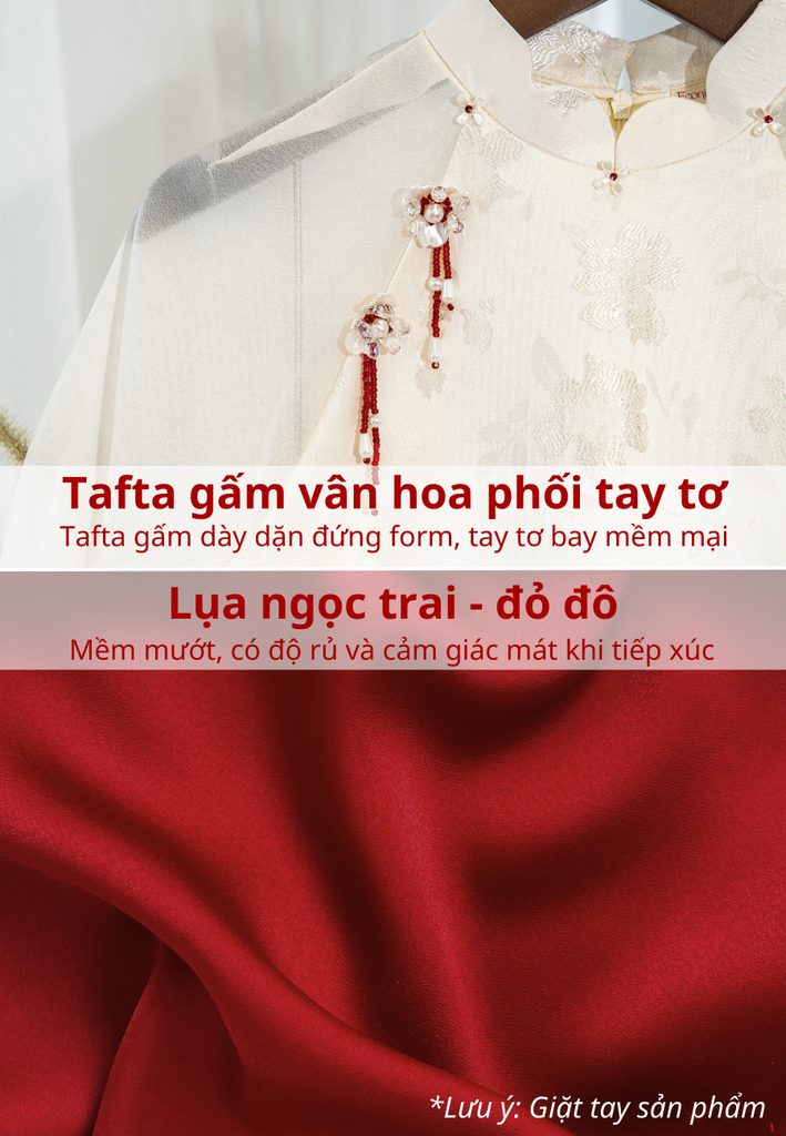 Set áo dài cách tân nữ Econice Hà Tiên