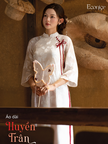Set áo dài cách tân nữ Econice Huyền Trân