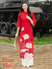 Set áo dài cách tân nữ HOA Giao Châu
