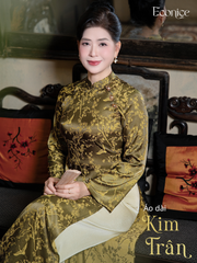 Set áo dài cách tân nữ Econice Kim Trân