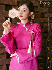 Set áo dài cách tân nữ Econice Thanh Nghi