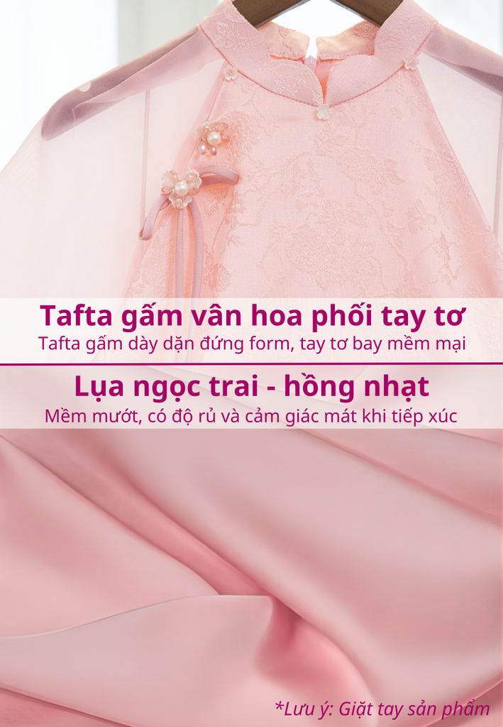 Set áo dài cách tân nữ Econice Tố Uyên