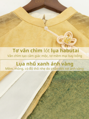 Set áo dài cách tân nữ Econice Lam Trà