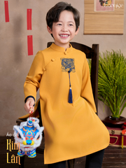 Áo dài cách tân bé trai Kim Lân