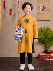 Áo dài cách tân bé trai Kim Lân